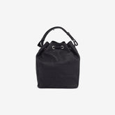 HandBag with Strap in Black Cork
